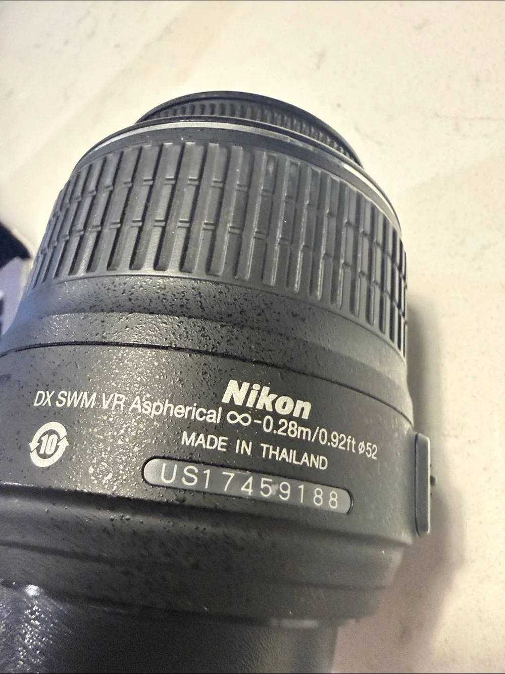 Nikon 18-55mm DX Black Zoom Lens with Aspherical Lens